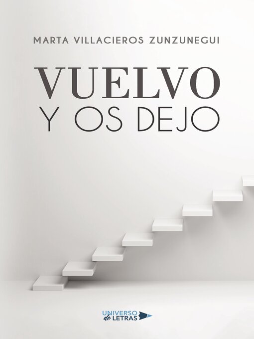 Cover image for Vuelvo y os dejo